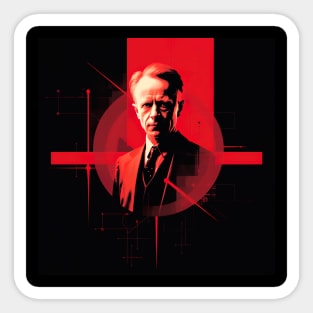 Werner Heisenberg Sticker